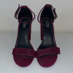 Hot Pink Sparkly Heels